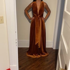Infinity dress made by Valdenize Soares